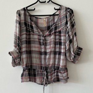 Cotton On Sheer Blouse